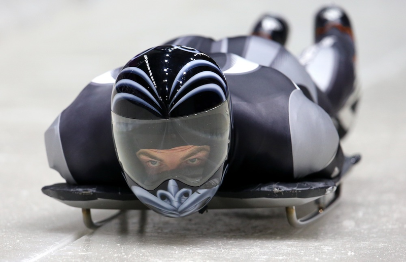 Illustration for article titled Skeleton Helmets Are The Coolest Thing At The Olympics
